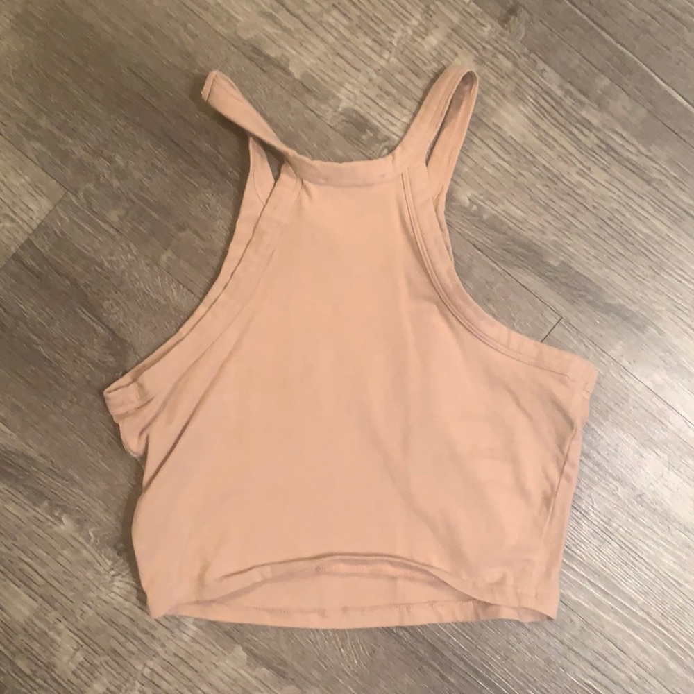 Pink Crop Top